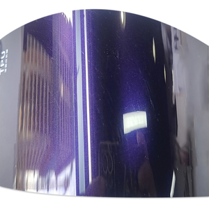 TSAUTOP 1.52*17m Self Healing TPU PAINT METALLIC <strong>MIDNIGHT</strong> PURPLE PPF Paint Protection Film - Product Image 2