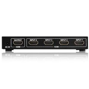 High Quality 1080P 4K HDMI <strong>Switcher</strong> 4X1 <strong>4</strong> in <strong>1</strong> Out Support HDMI <strong>1</strong>.4b 3D HDMI Splitter