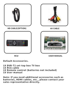 NEW Quality Wholesale TV <strong>Decoder</strong> H.264 1080P Digital Terrestrial DecoderDVB T2 - Product Image 3