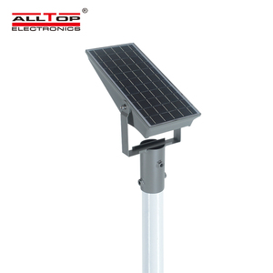 ALLTOP חדש עיצוב אלומיניום ip65 עמיד למים חיצוני 8w 12w משולב כל אחד שמש <span class=keywords><strong>led</strong></span> רחוב מבול אור