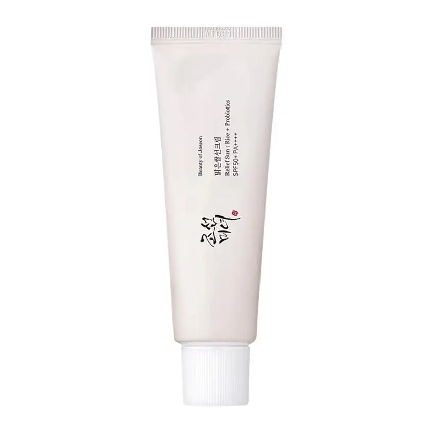 Vendita calda 50ML idratante che migliora l'ottusità crema viso di riso crema solare leggera senza crema viso sbiancante coreana