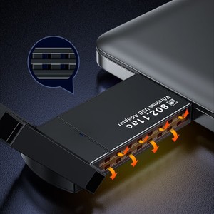 802.11ac Dual Band Wifi Adapter 1300M <strong>Wireless</strong> <strong>Network</strong> Cards USB3.0 for <strong>Computer</strong> - Product Image 4