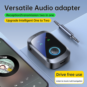 Ricevitore aereo per cuffie airpod air Fly Pro dispositivi multipli per auto a doppio ingresso Wireless Aux Jack Ap Tx trasmettitore Bluetooth - Product Image 2