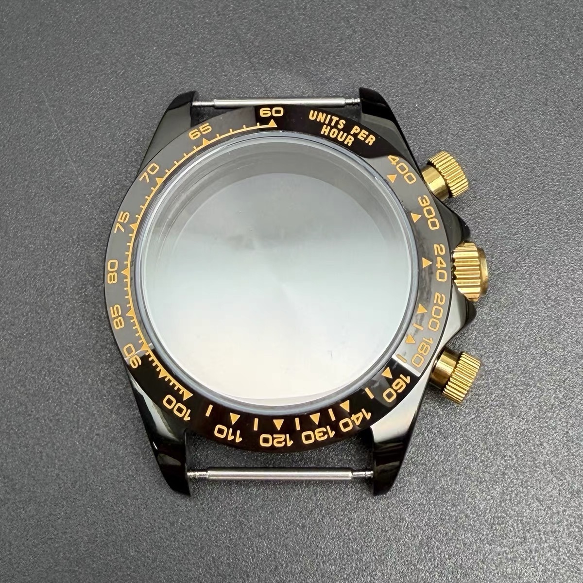Black Case Gold Black Ceramic Bezel