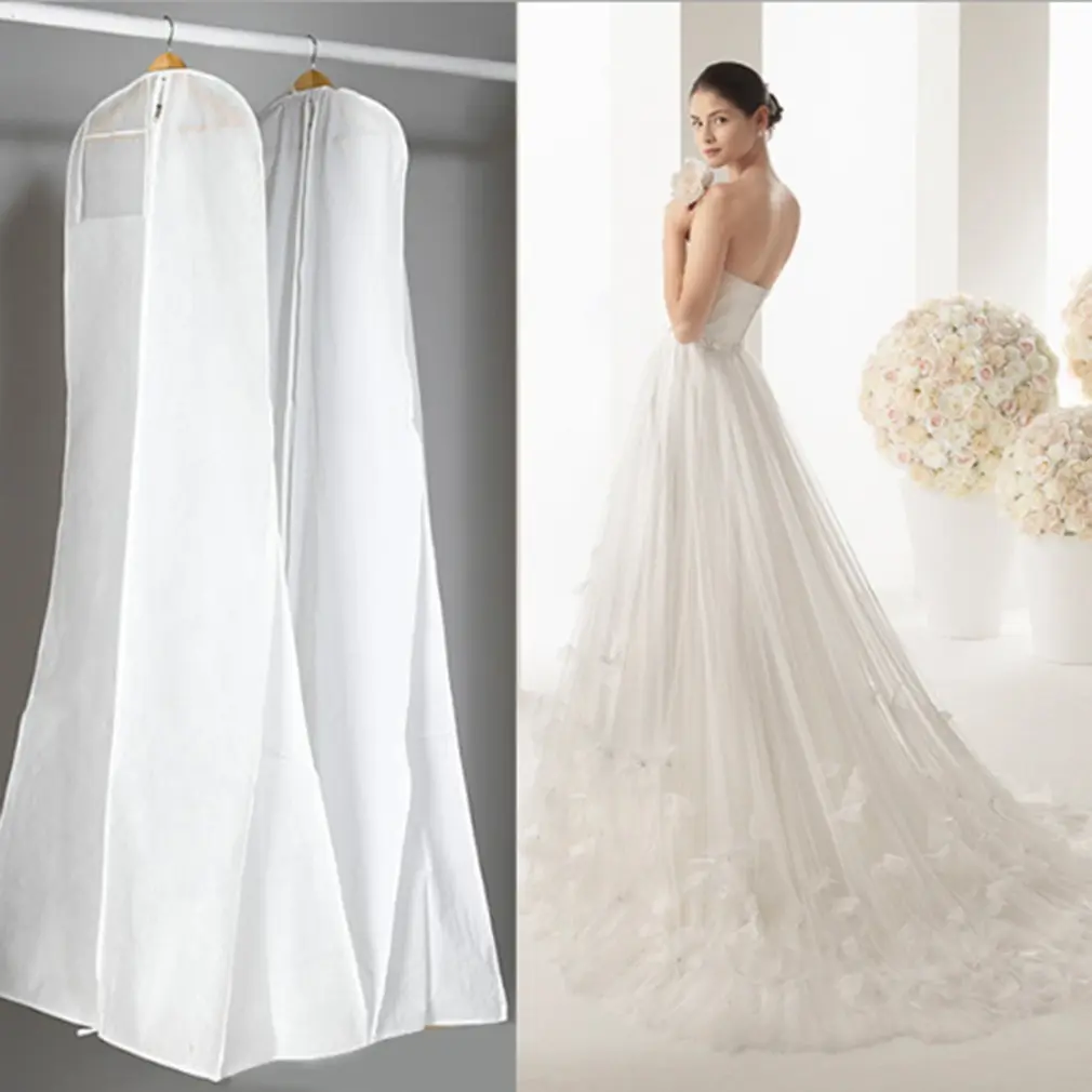 Высококачественная дышащая длинная юбка невесты с логотипом на заказ, одежда, сумка для женщин, Длинная свадебная сумка для платья невесты
