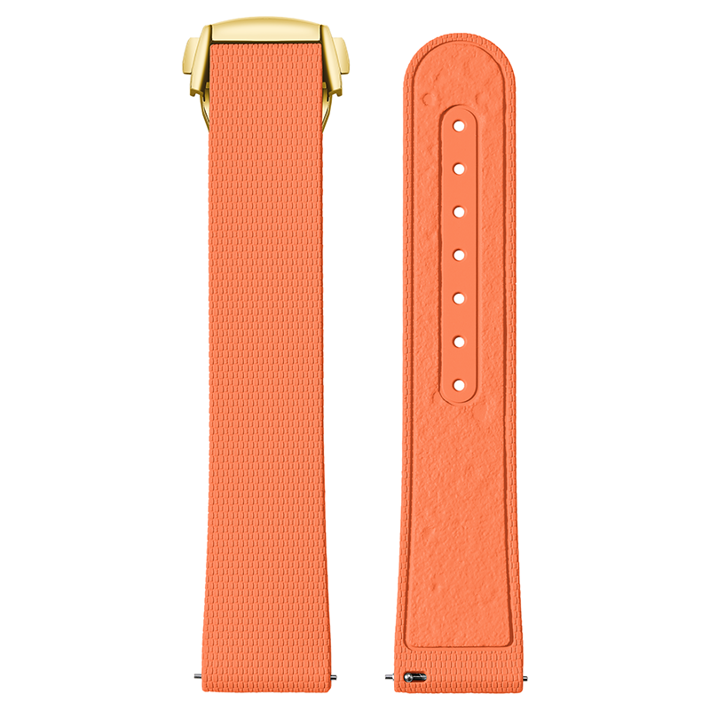 Boucle orange-or