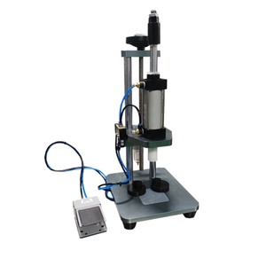 Mesin tutup penekan kerah alat Crimping Manual untuk botol kaca Crimp parfum