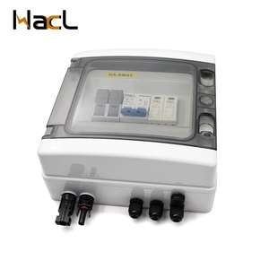 卸売OEM 500V/1000V pvコンバイナーボックス1ストリングソーラーコンバイナーボックス4 in 1 out - Product Image 2