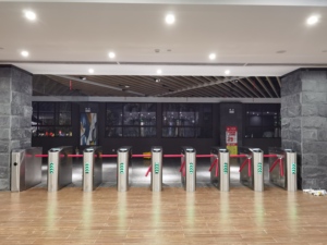 Hochsicherheits-Gesichts erkennungs karte Stativ Drehkreuz Fitness studio Bürogebäude Tor Edelstahl-Zugangs kontroll system - Product Image 6