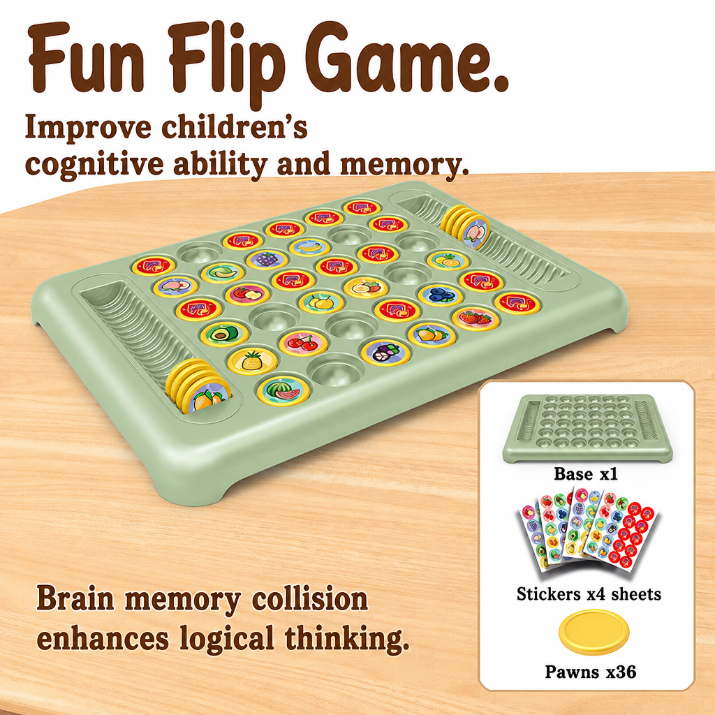 dark green Small Memory Flip Music English Color Box
