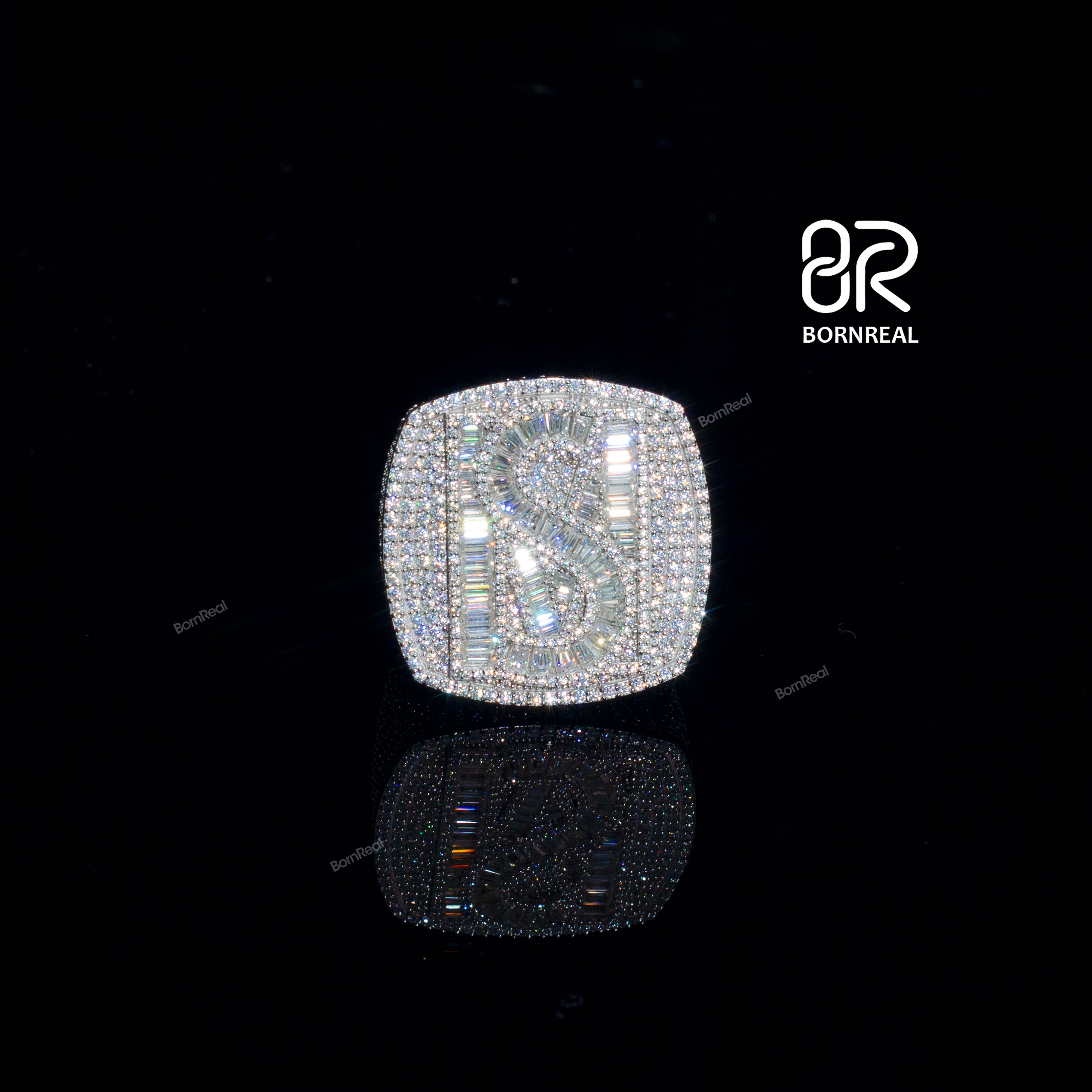 Argent 925 + Vvs Moissanite