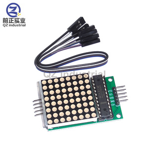 QZ MCU LED-Anzeige modul Steuer modul Punkt matrix MAX7219-Modul