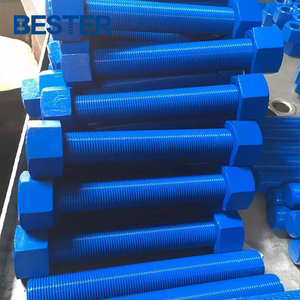 Nhà Máy Heavy Duty PTFE Xylan 1070 1424 tráng 3/4 <span class=keywords><strong>ASTM</strong></span> A193 B7 B7 B16 A320 L7 l7m Hex bu lông <span class=keywords><strong>Stud</strong></span> bu lông - Product Image 3