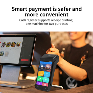 Dispositivo de pago de sistema Pos de pantalla táctil inteligente de 5,5 pulgadas, terminal POS portátil de escaneo de código QR portátil con impresora - Product Image 6