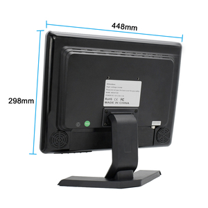Monitor LED TFT LCD de 19 pulgadas, interfaz VGA con altavoz táctil o no táctil - Product Image 4