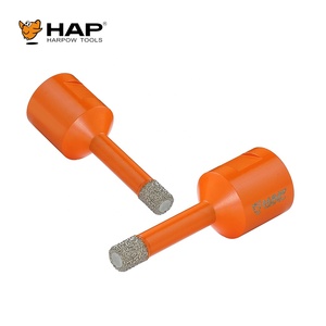 Juego recubiertas de brocas de diamante 2PCS 8MM Diámetro 60MM Longitud Segmento de broca de núcleo de diamante de corte de hormigón - Product Image 2