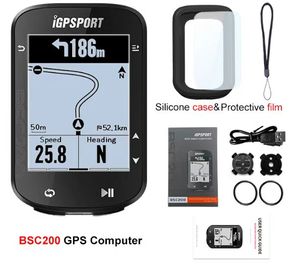 BSC200新型BSC200自行车电脑全球定位系统ANT + 自行车速度计路线导航自行车电脑 - Product Image 1