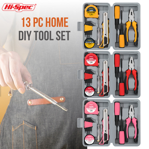 ชุดเครื่องมือ DIY ขนาดเล็ก13ชิ้นสำหรับใช้ในบ้านกล่องเครื่องมือแบบพกพาสำหรับขายปลีกออนไลน์ - Product Image 2