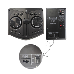 Módulo amplificador de potencia de Audio, amplificador profesional con tarjeta Tf, Clase D - Product Image 1