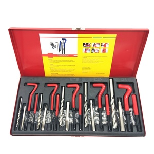 131 Pcs M5 M6 M8 M10 M12 מנוע בלוק שיקום פגום חוט תיקון כלי ערכת תיקון מכונית כלים