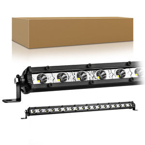 Yosovlamp ไฟ LED แถวเดียวขนาดเล็ก,ไฟสปอตไลท์เสริมไฟรถยนต์ LED 18LED 54W บางเฉียบ - Product Image 2