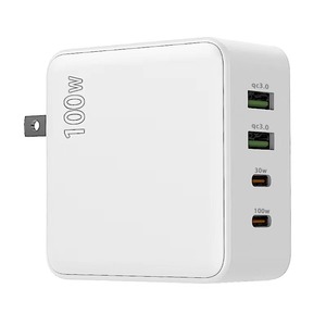 New 100W GaN Charger US Plug 4 Ports <strong>Multiple</strong> Charging <strong>Adapter</strong> USBC <strong>Output</strong> Portable Charging Station for Phone Laptops Tablets - Product Image 6