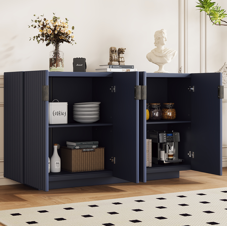 Antique Navy + MDF