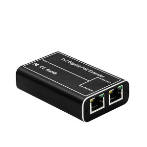 Extensor Gigabit PoE estándar de 1 entrada y 2 salidas de 30W para Red de monitorización - Product Image 3