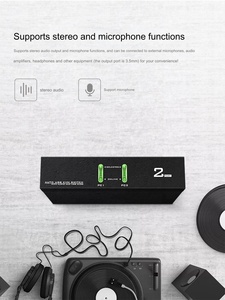 Industrial VGA <strong>KVM</strong> <strong>Switch</strong> 1440P 60Hz 2 Ports <strong>1</strong> Out USB <strong>KVM</strong> <strong>Switch</strong> Console with Audio USB Hub Converter for Monitor