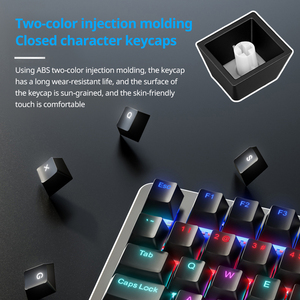 AULA F3060 RGB LED Light OEM Logo Teclado para juegos personalizado Inalámbrico 75% PC Computadora Interruptor mecánico en inglés - Product Image 6