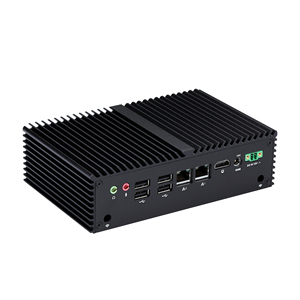 Kansung 12th Generation Powerful <strong>Quad</strong> <strong>Core</strong> CPU J6412 Fanless Linux Barebone 2 Ethernet Mini PC DDR4 POS Mini PC - Product Image 3