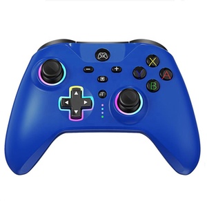 เกมแพดไร้สายแบบชาร์จไฟได้สำหรับ Xbox One มอเตอร์สั่นจอยสติ๊กพร้อมหูฟังคอนโซลที่รองรับ