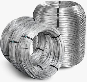 Kablo bükme ve kaynak hizmetleri için 2.1 ila 5.5mm galvanizli demir tel halat galvanizli çelik tel Strand döngü bağ teli - Product Image 1