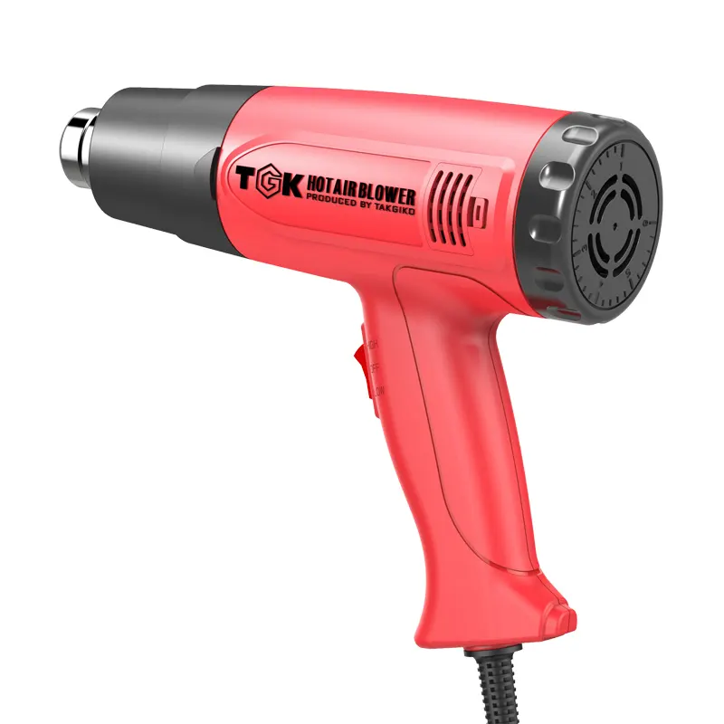 TGK HG6618S 1800W Rápido Ajuste de Temperatura Pistola de Calor Para Encolher Filme Plástico sopro de Solda quente pistola de ar quente elétrica arma