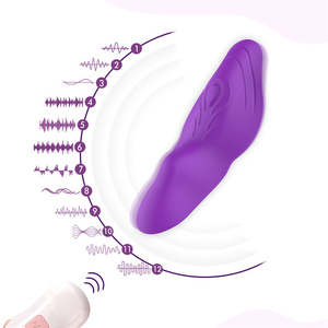 Groothandel 12 Frequentie Siliconen Dames Maandverband Vibrator Onzichtbare Slip Seksspeeltjes Voor Vrouwelijk Gebruik - Product Image 4