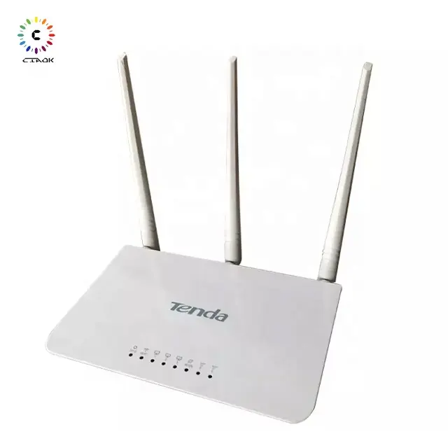 Low Price Tenda Router wifi mbps 2.4GHz 5dBi Wifi Router English Software Used Router Tenda F3