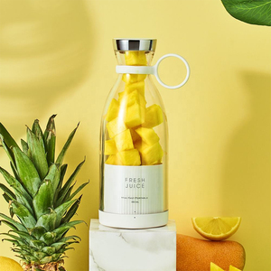 Best Selling 350ml Portable Multi-colour Glass Blender Rechargeable Personal Juicer Fruit Smoothie Blender for Make <strong>Juice</strong> - Product Image 3