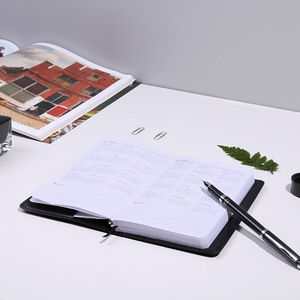 Cuaderno de tapa blanda Logotipo personalizado Estilo simple Fábrica al por mayor Personalizado A5 PU Promoción Libro blanco Diario Color personalizado - Product Image 6