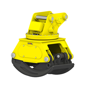 XUVOL OEM/ODM 20-25 Tonnen Bagger befestigung Forst maschinen Bündel Holz klemme 360 ° Drehung Großer hydraulischer Holz greifer - Product Image 1