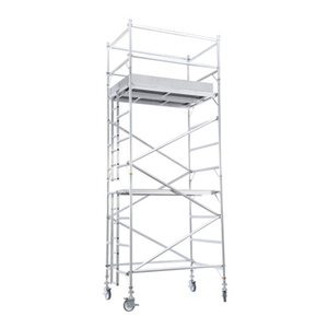 Andamio de escalera móvil de fábrica, torre de andamio móvil de 8m a la venta, andamio Modular galvanizado en caliente multidireccional - Product Image 2