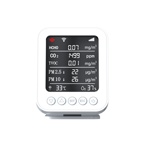 PT05 Smart Air Quality Monitor CO2 Track the Invisible 7 Key Air Factors PM2.5 PM10 Sistema de control de termostato inteligente IOT - Product Image 1