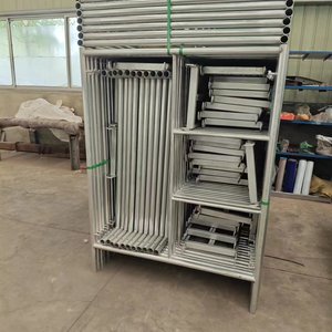 Sistema de andamios metálicos resistentes para andamios de construcción para construcción de edificios - Product Image 1
