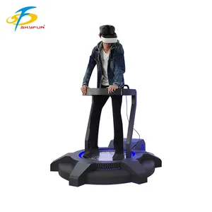 Интерактивная электрическая система виртуальной реальности стоя 9D VR Motion Simulator Игровой Автомат - Product Image 1