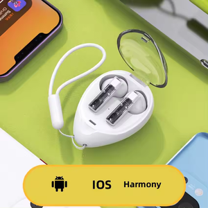 หูฟัง TWS หูฟังหยดน้ํา C23 ENC หูฟังไร้สาย หูฟังโปร่งใสสําหรับสุภาพสตรี - Product Image 3