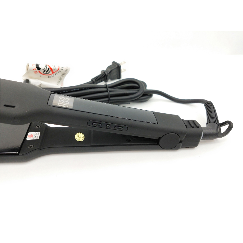 Hair Straightener OEM Factory Flatiron Fast Heating Wide Plate Straightener Parts Flat Iron
