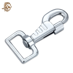 1&quot;*3 1/4&quot; Simple Style Self-Locking Metal Snap <strong>Spring</strong> <strong>Hook</strong> Clips Dual <strong>Spring</strong> <strong>Wire</strong> Gate Snap <strong>Hooks</strong> D-Ring Snap <strong>Spring</strong> <strong>Hook</strong> - Product Image 2