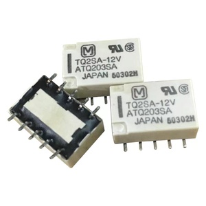 TQ2SA-L2-3VDC TQ2SA-L2-3V ATQ221SA電気機械リレー3VDC 2A DPDT(14mm * 11.5mm * 5.6mm) SOP10低信号リレー - Product Image 2