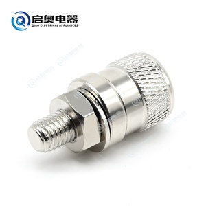 M8x35 Pure Copper <strong>Terminal</strong> <strong>Blocks</strong> with 4 mm Banana <strong>Socket</strong> 60A Bundled Banana <strong>Plug</strong> Connector Durable <strong>and</strong> High Current Capacity - Product Image 4