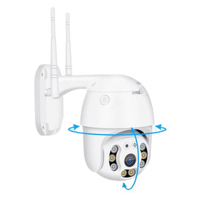 Sistema de cámara de seguridad inalámbrico 1080p Domo infrarrojo Sur cámara de vigilancia WIFI Monitor inteligente intercomunicador de Voz bidireccional rotación PTZ - Product Image 1