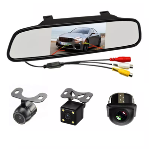 New Arrival 4.3 Inch <strong>LCD</strong> Screen Monitor with <strong>Reversing</strong> Camera Car Rear View Mirror Monitor - Product Image 1